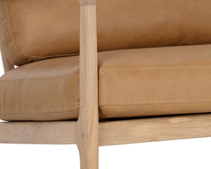 Gilmore Lounge Chair  Light Oak