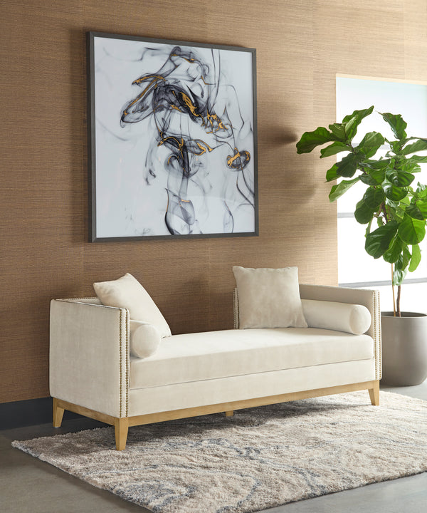 Smoldering  48" X 48"  Charcoal Frame