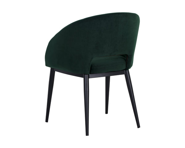 Thatcher Dining Armchair  Black