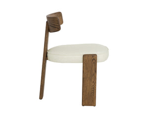 Horton Dining Chair  Warm Brown  | Set of 2