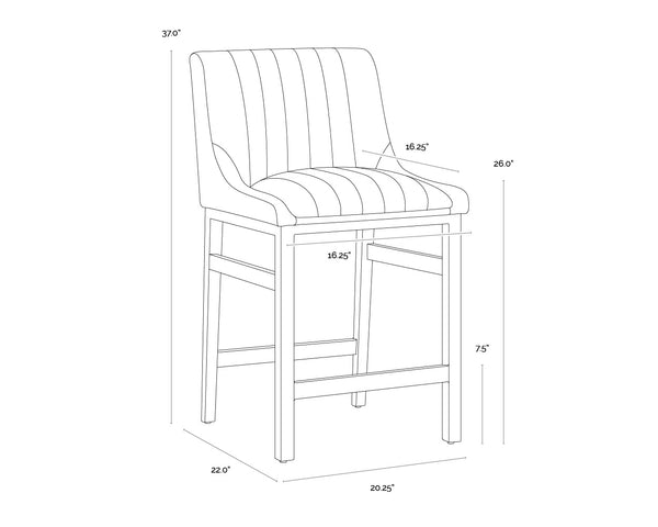 Halden Counter Stool