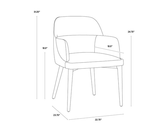 Hagan Dining Armchair