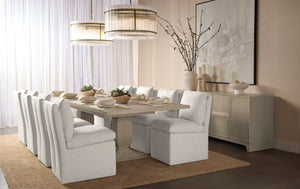 Rhaenyra Extension Dining Table  To 120"- 86"