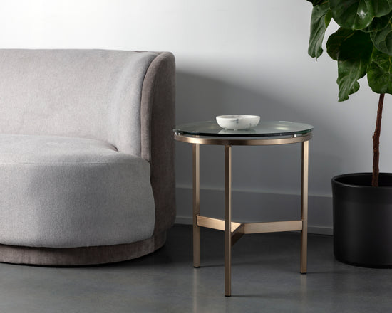 Flato End Table Round