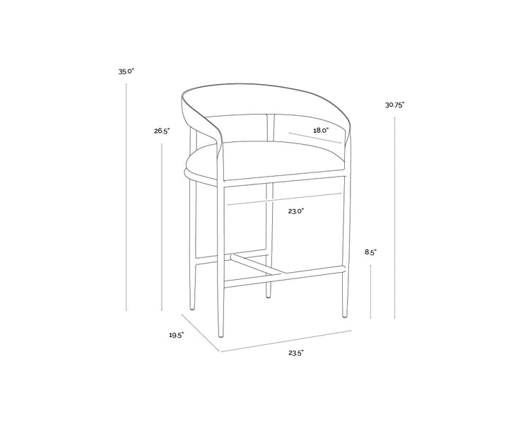 Zanatta Counter Stool