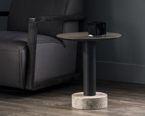 Monaco End Table  Black