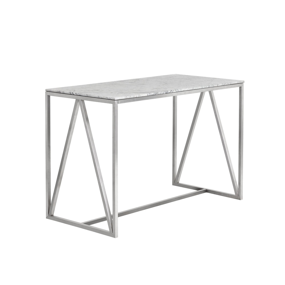 Abel Counter Table - Stainless Steel