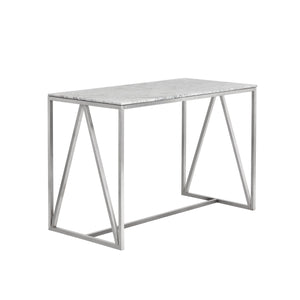 Abel Counter Table - Stainless Steel