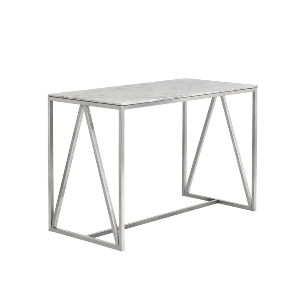 Abel Counter Table - Stainless Steel