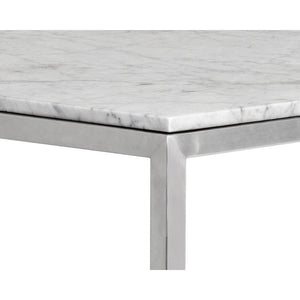 Abel Counter Table - Stainless Steel