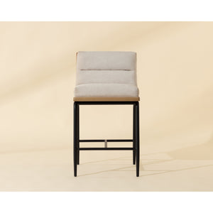 Abilene Counter Stool - Polo Club Muslin