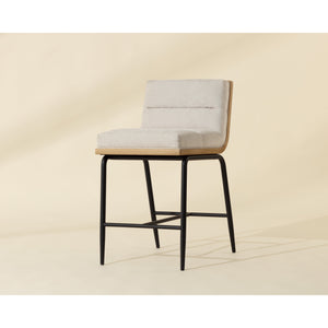 Abilene Counter Stool - Polo Club Muslin