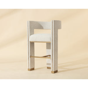 Adamina Barstool - Rhea Light Barley