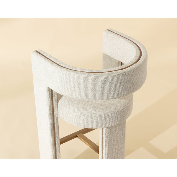 Adamina Barstool - Rhea Light Barley