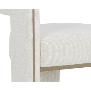 Adamina Dining Armchair - Rhea Light Barley