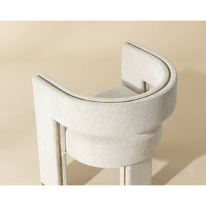 Adamina Dining Armchair - Rhea Light Barley