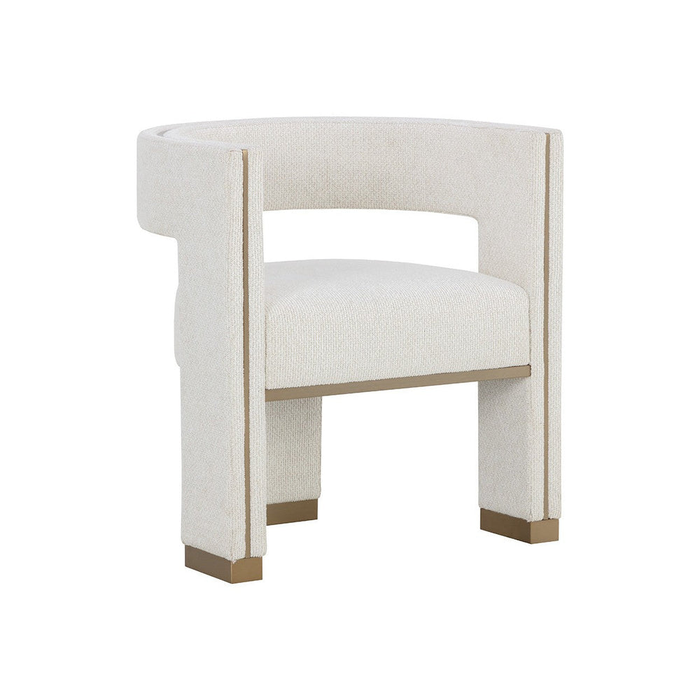 Adamina Dining Armchair - Rhea Light Barley