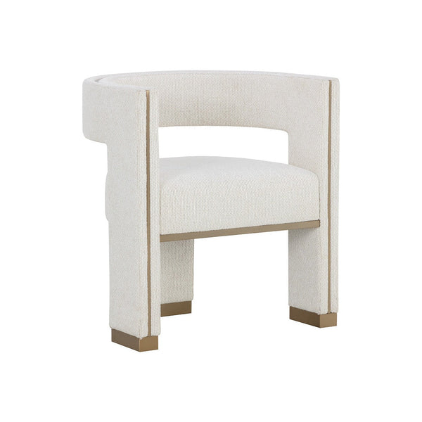 Adamina Dining Armchair - Rhea Light Barley