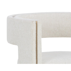 Adamina Dining Armchair - Rhea Light Barley