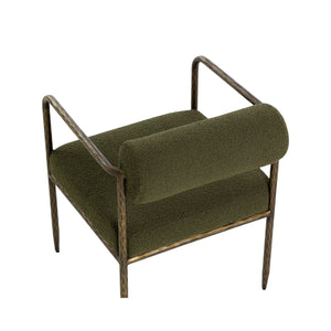 Ajani Dining Armchair - Copenhagen Olive