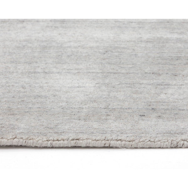 Alaska Hand Loomed Rug - Grey / Ivory - 8' X 10'