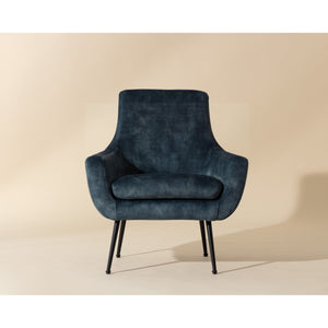 Aletta Lounge Chair - Nono Petrol
