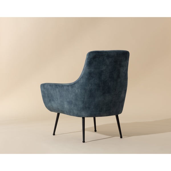Aletta Lounge Chair - Nono Petrol