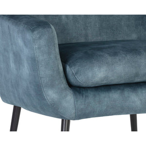 Aletta Lounge Chair - Nono Petrol