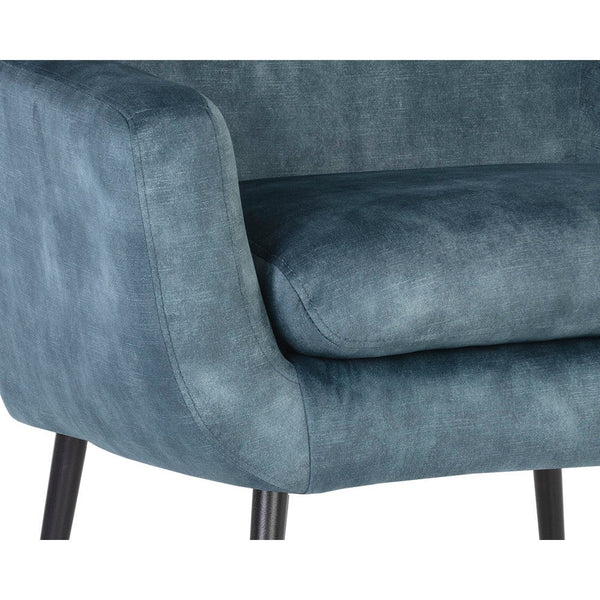 Aletta Lounge Chair - Nono Petrol