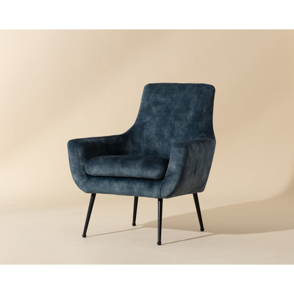 Aletta Lounge Chair - Nono Petrol
