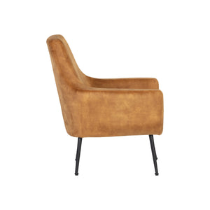 Aletta Lounge Chair - Nono Tapenade Gold
