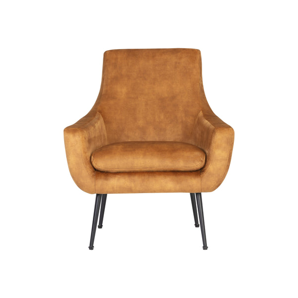 Aletta Lounge Chair - Nono Tapenade Gold