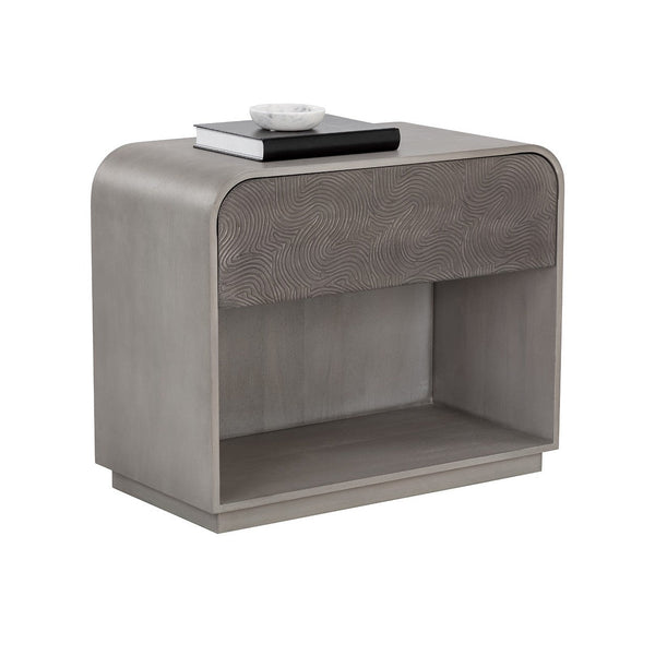 Algarve Nightstand - Grey