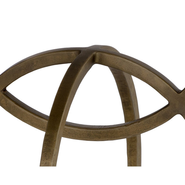 Alicent End Table - White Marble