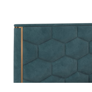 Alisha Bed King - Meg Dusty Teal