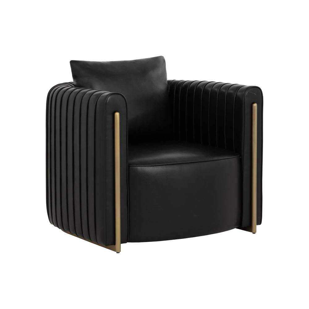 Alix Lounge Chair - Cantina Black