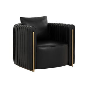 Alix Lounge Chair - Cantina Black