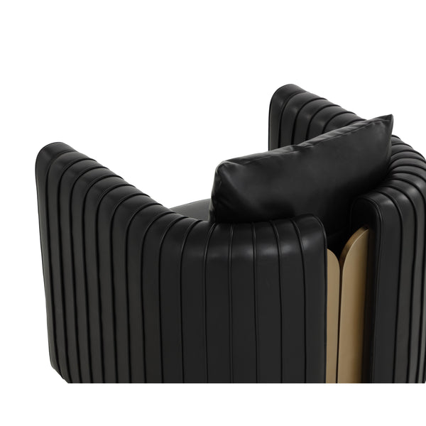 Alix Lounge Chair - Cantina Black
