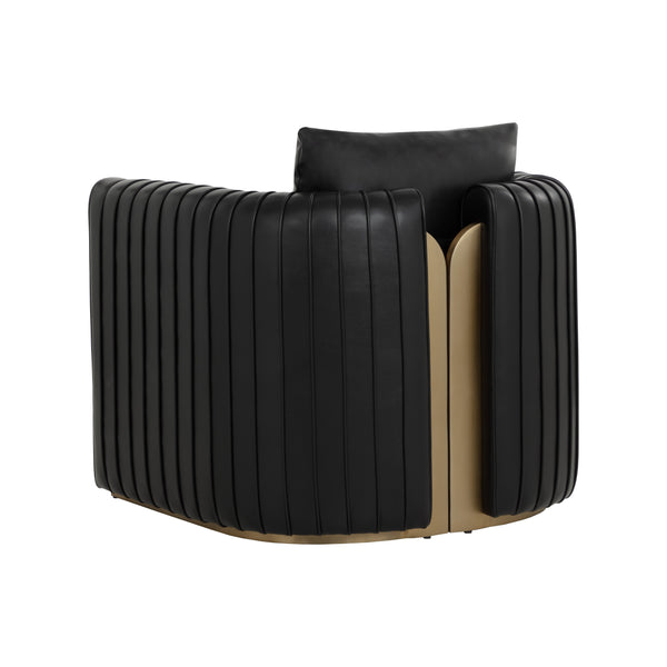 Alix Lounge Chair - Cantina Black