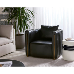 Alix Lounge Chair - Cantina Black