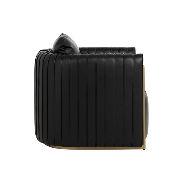 Alix Lounge Chair - Cantina Black