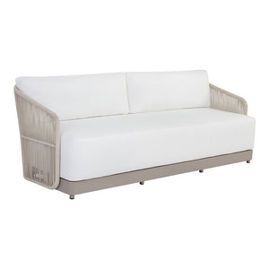 Allariz Sofa - Greige - Stinson White