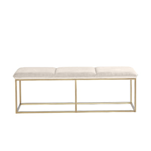 Alley Bench - Burnished Brass - Piccolo Prosecco