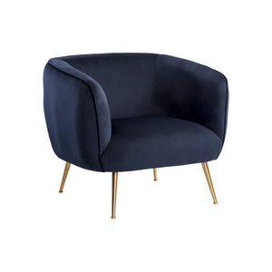 Amara Lounge Chair - Abbington Navy