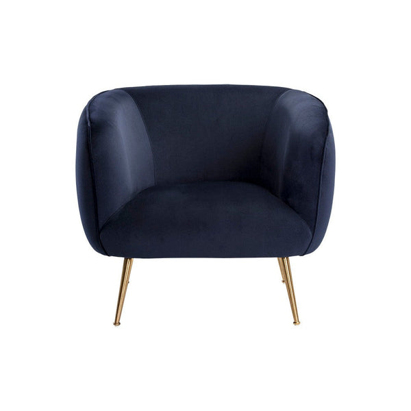 Amara Lounge Chair - Abbington Navy