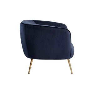 Amara Lounge Chair - Abbington Navy
