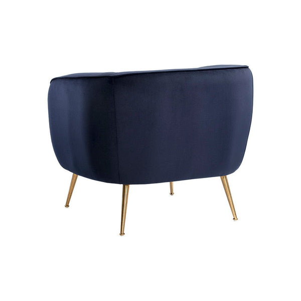 Amara Lounge Chair - Abbington Navy