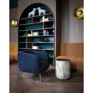 Amara Lounge Chair - Abbington Navy