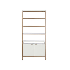 Ambrose Modular Bookcase Large - Champagne Gold - Cream