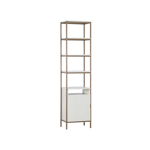Ambrose Modular Bookcase Small - Champagne Gold - Cream